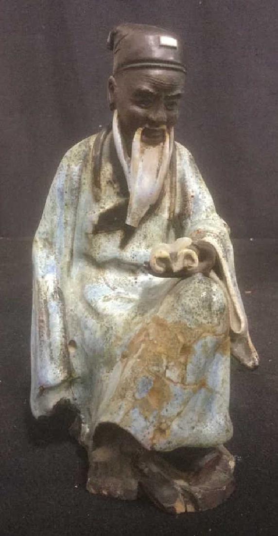 Vintage Chinese Mud Man Figure (1 of 7)