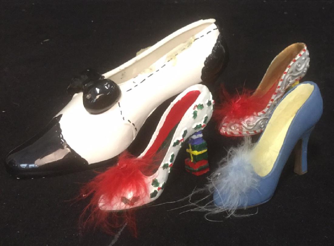 Group Lot 4 Collectible Shoes (1 of 8)