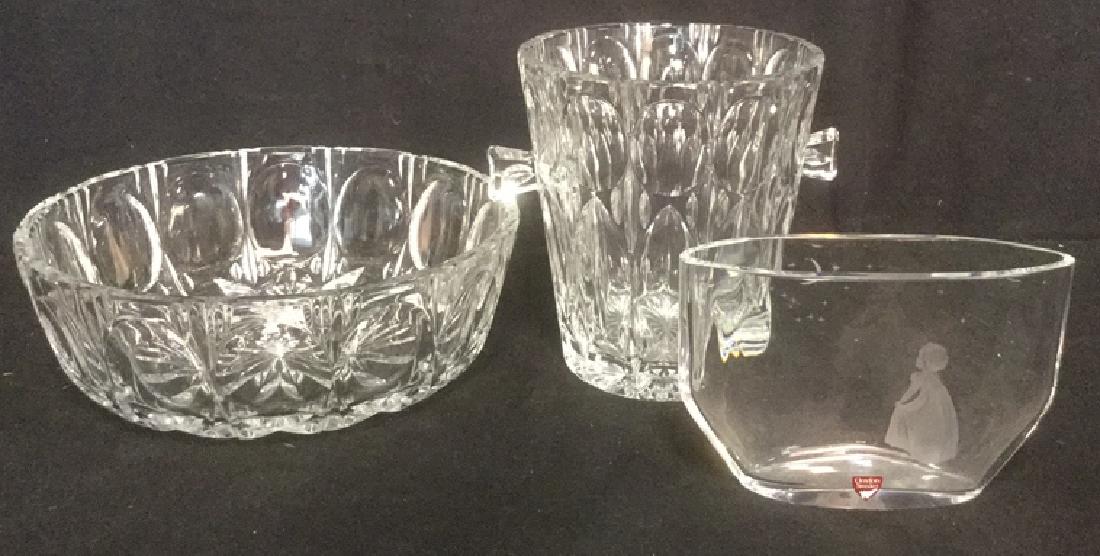 Group Lot 3 Crystal Table Top Accessories (1 of 4)