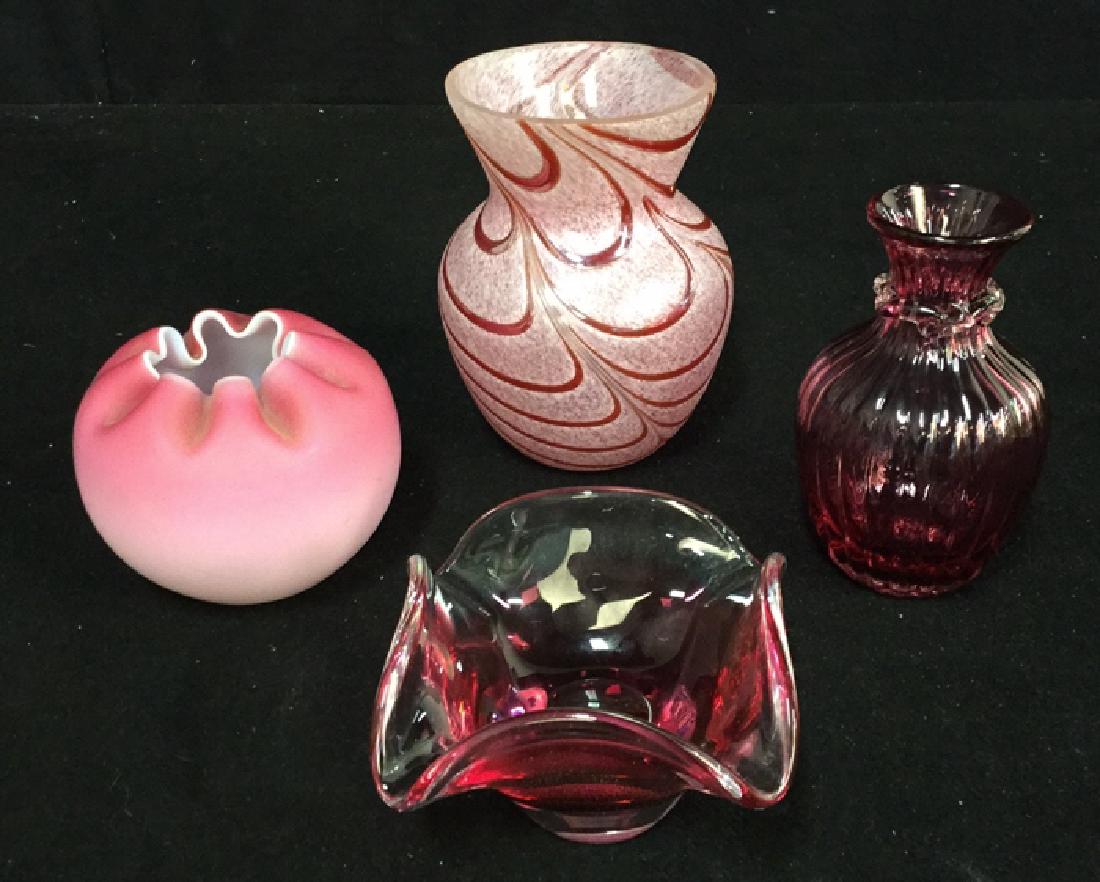 Group Lot Of 4 Tabletop Glassware Pieces (1 of 10)