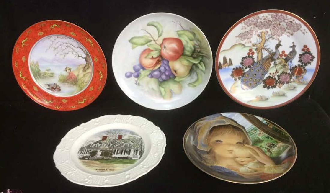 Group Lot Assorted Decorative Plates (1 of 9)