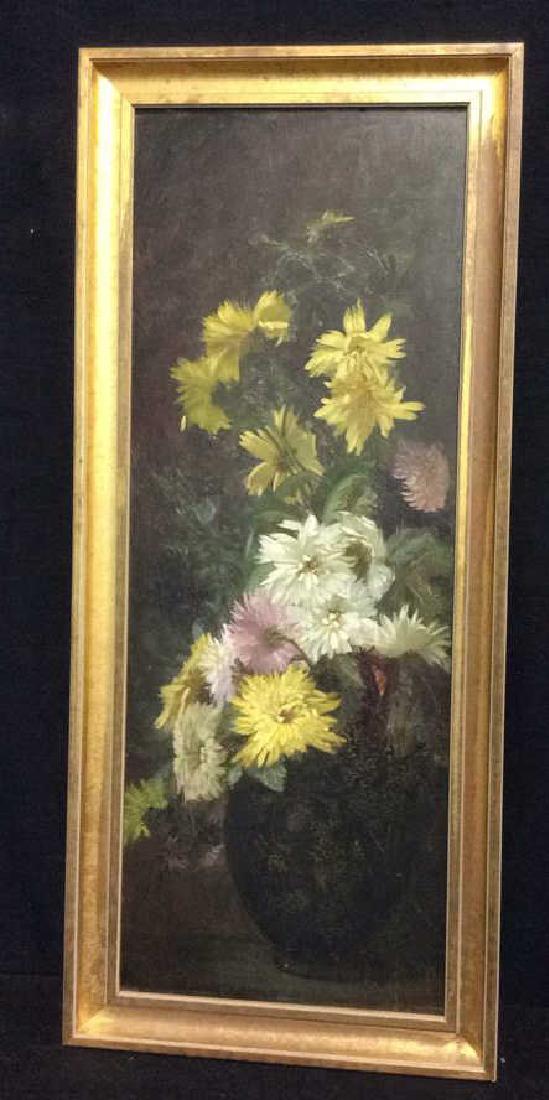 Original Vintage Oil Painting on Board Still Life (1 of 8)