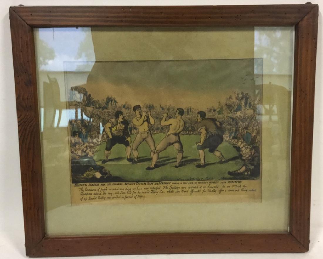 Vintage Framed Newspaper Clipping (1 of 5)