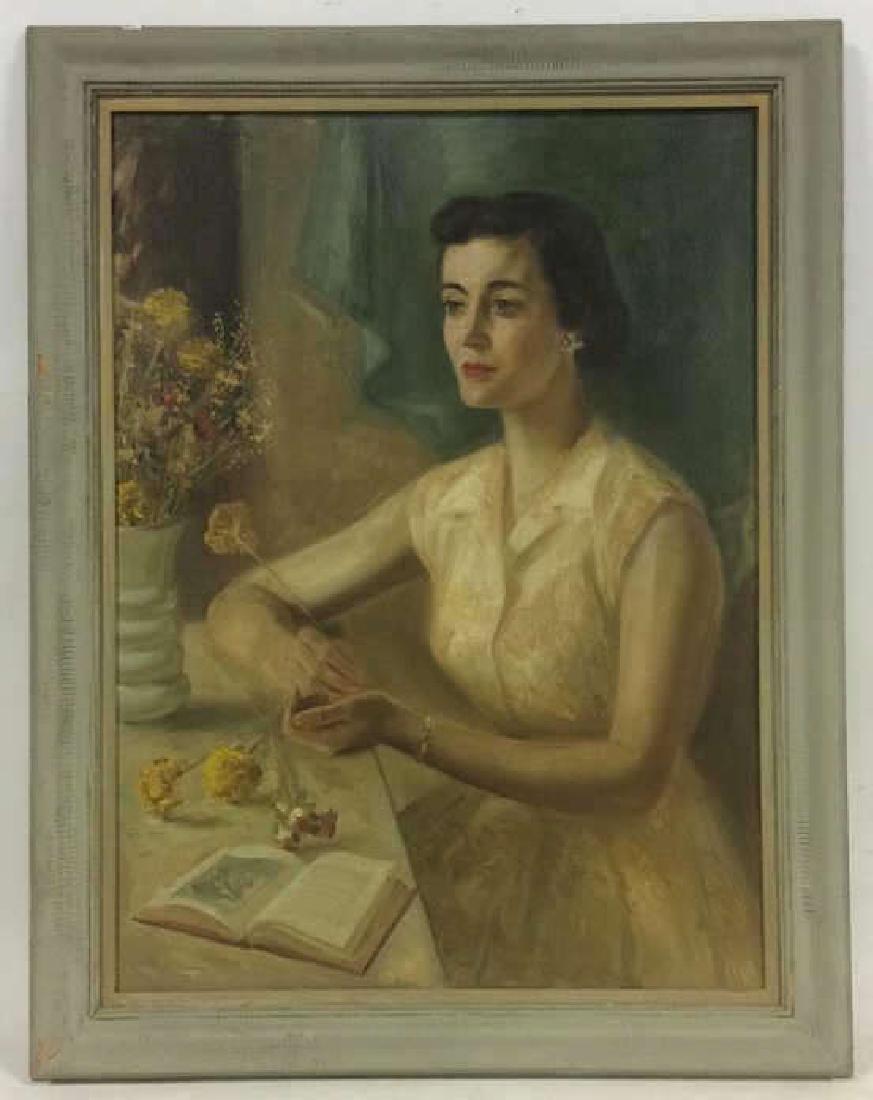 Arrangement A. Wasserman Signed Oil on Canvas (1 of 6)