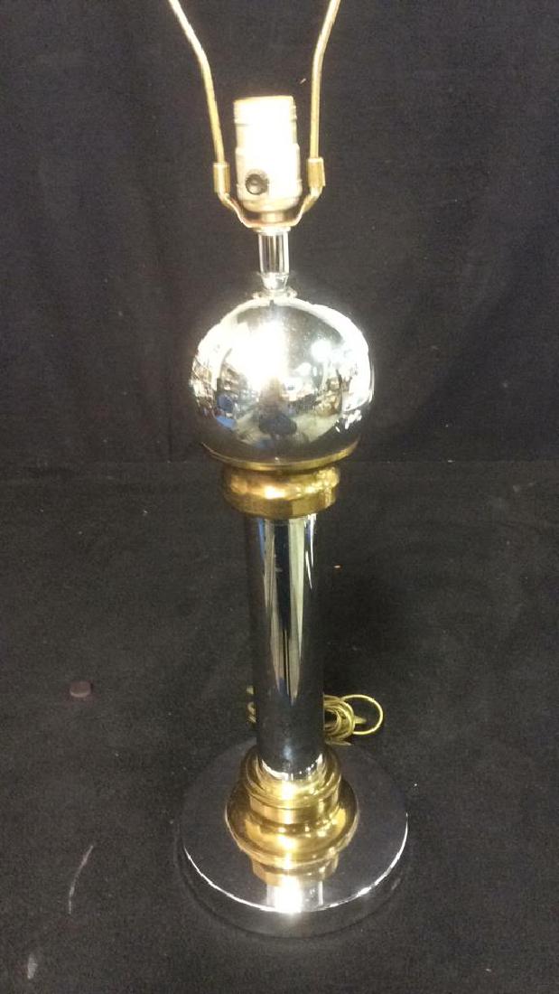 Contemporary Metal Lamp with Two-Tone Finish (1 of 5)