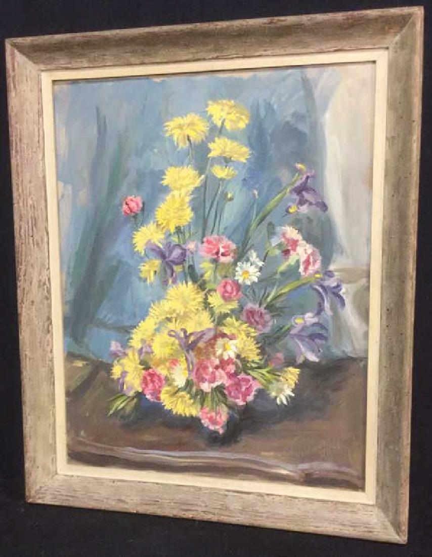 Flower Study A. Wasserman Original Oil on Canvas (1 of 10)