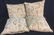 Group 4 Custom Paisley Throw Pillows Sandy Browns - 3