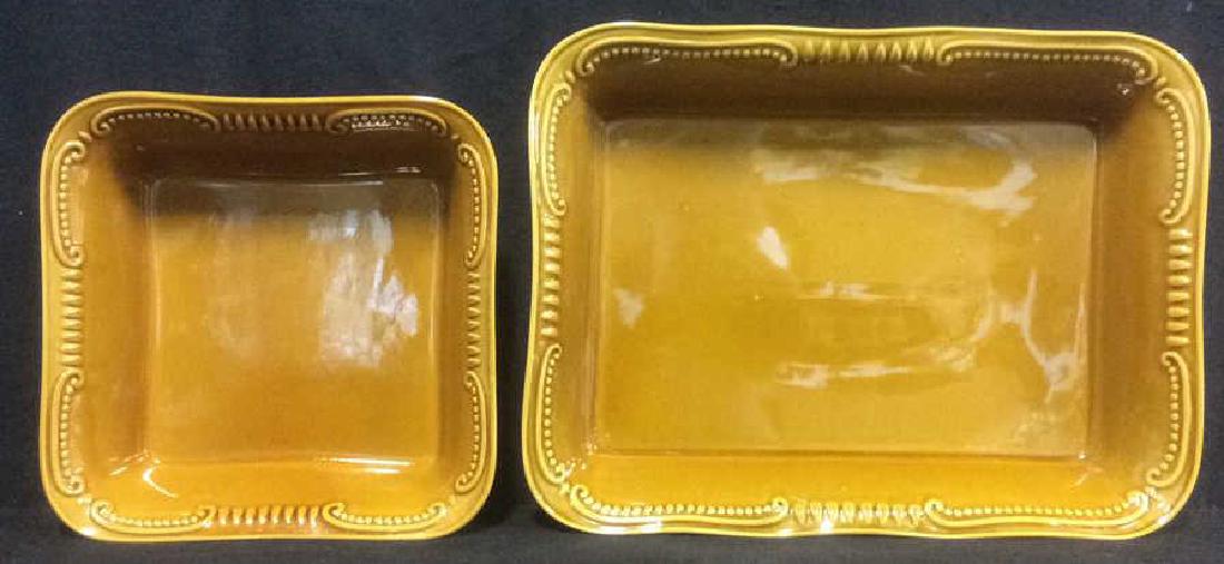Two Rectangular Ceramic Oven Dishes (1 of 6)
