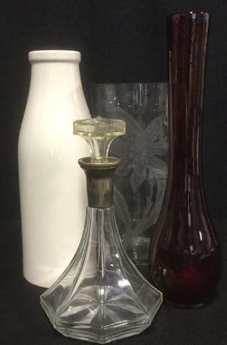 Group 4 Glass Ceramic Vases Table Top Accessories (1 of 7)