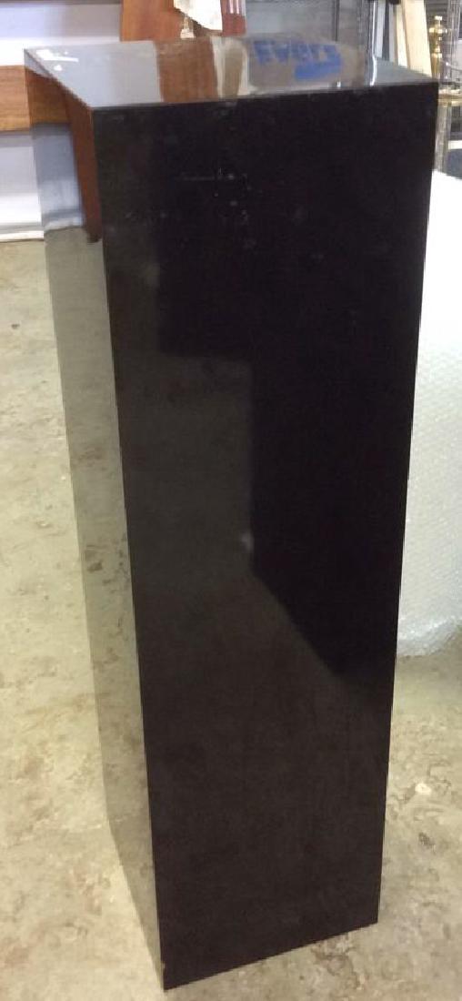 Black Lacquer Display Pedestal (1 of 4)