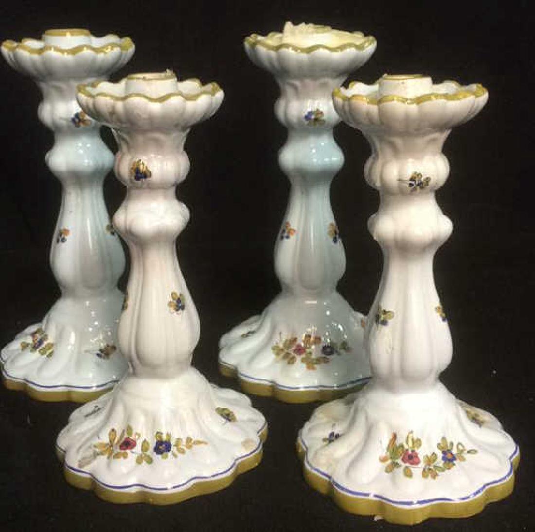 2 Pair Victorian Style Candlesticks Italy (1 of 8)