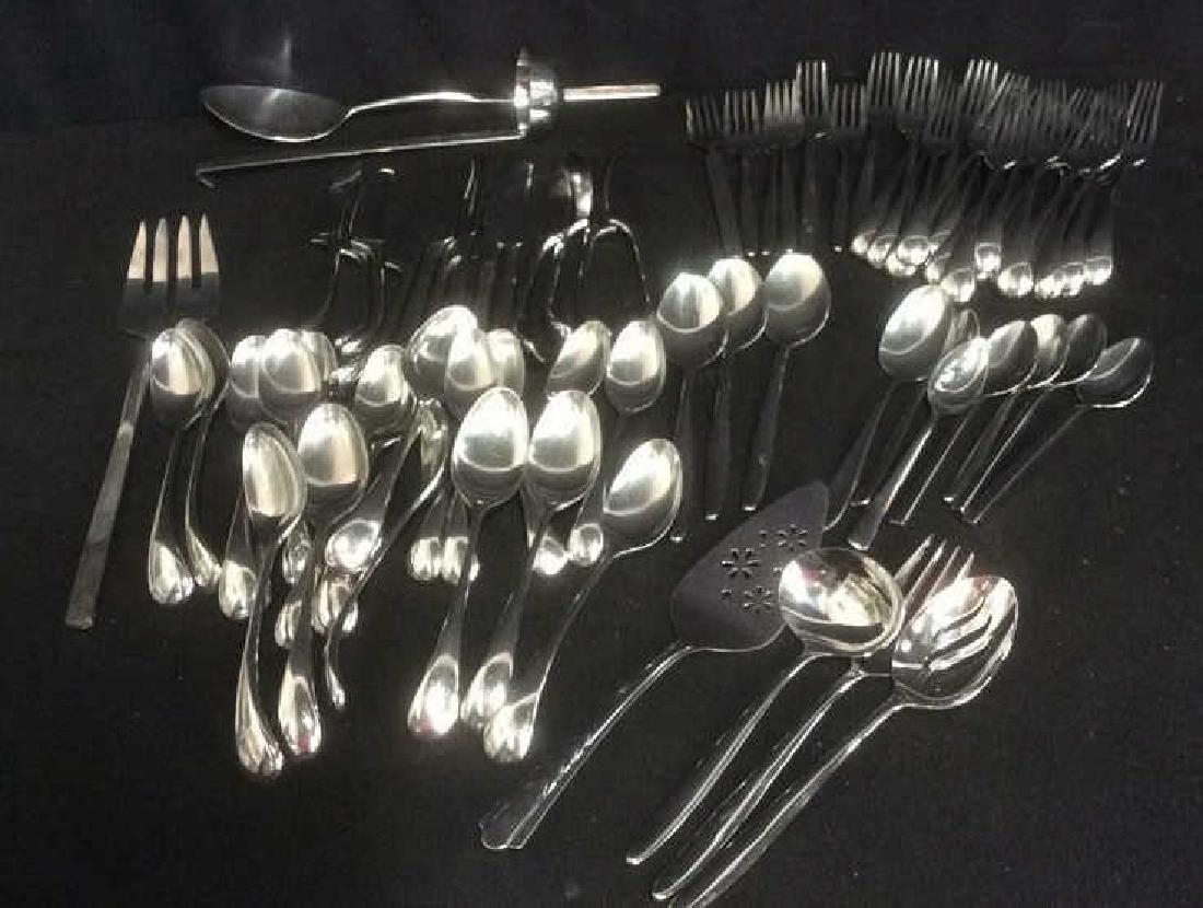 Group Lot  50 Plus Mixed Flatware (1 of 6)