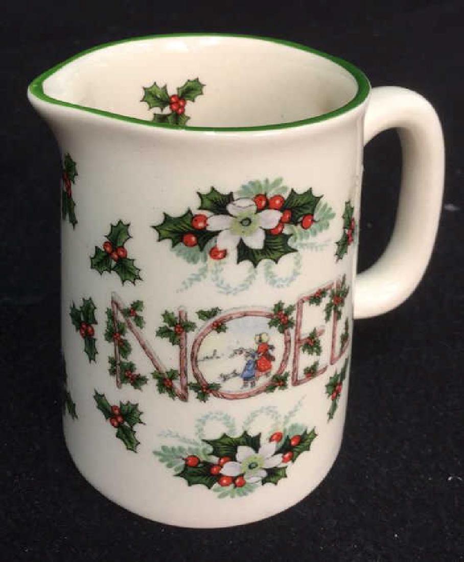 Group Lot of 9 China Miniature Tea Set Noel (1 of 6)