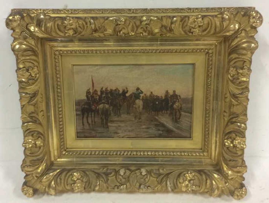 SAVOROF Original Painting of Military Review (1 of 11)