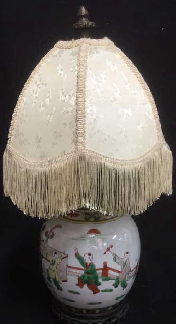 Asian Style Ginger Jar Table Lamp (1 of 10)