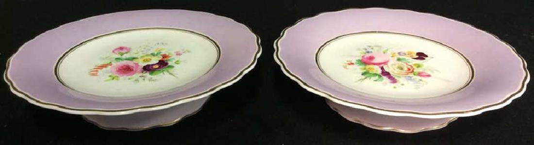 Pair 19th Century Porcelain English Compotes (1 of 10)