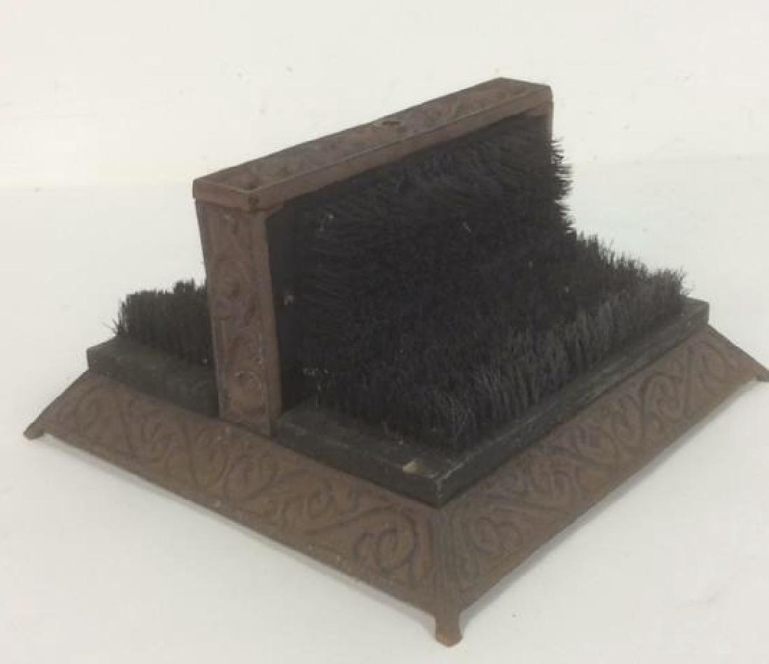 Antique Cast Iron Double-Sided Boot Brush Scraper (1 of 10)