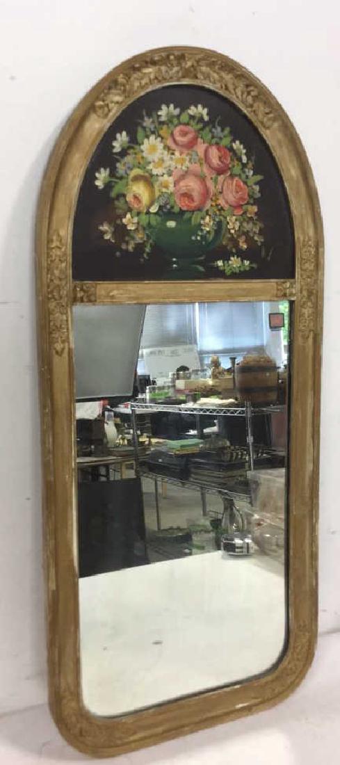 Vintage Hand Painted Floral Mirror (1 of 10)