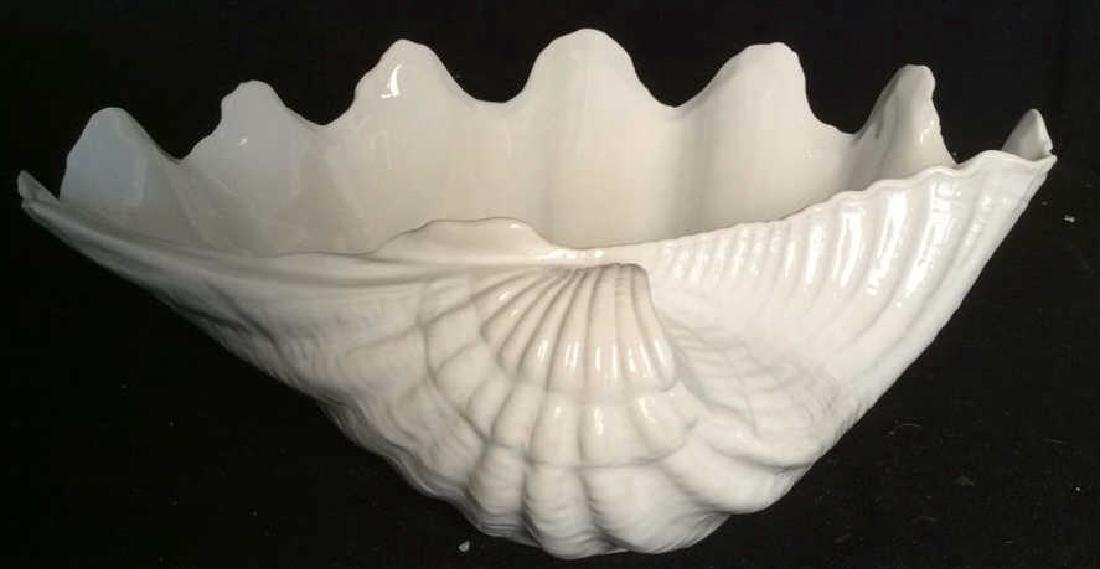 Porcelain Shell Form Decorative Accessory Bowl (1 of 8)