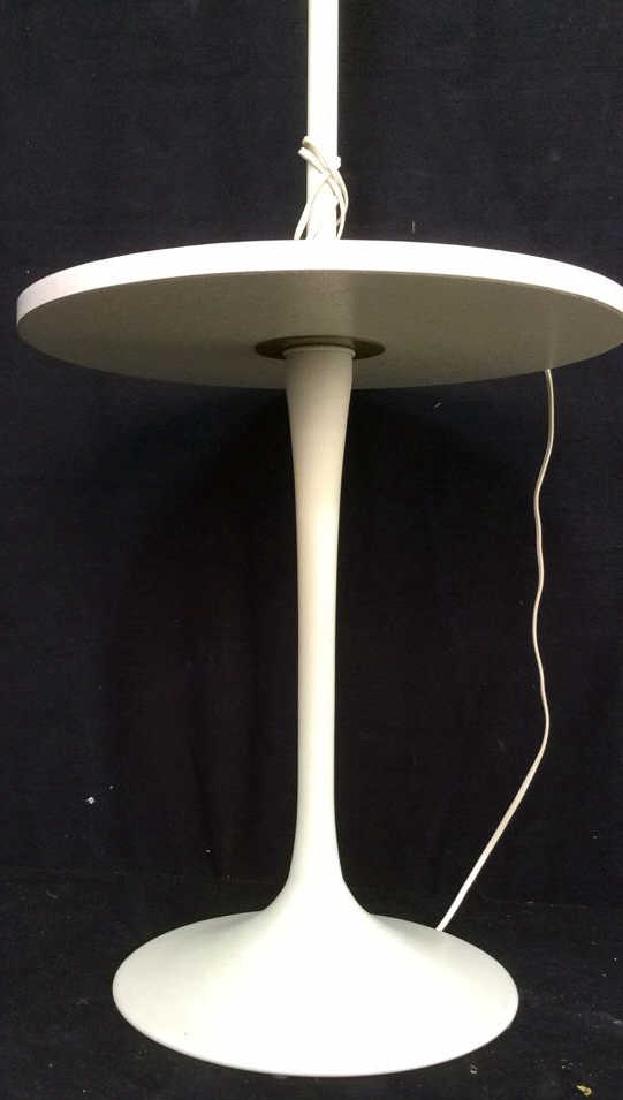 Mid Century Style White Tulip Form Table Lamp (1 of 6)