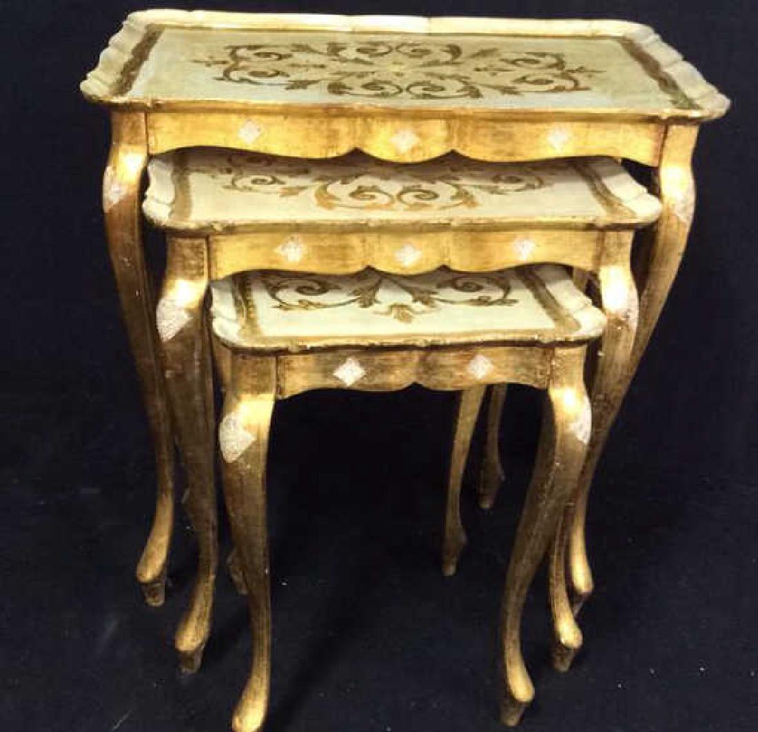 Set 3 Nesting Florentine Tables (1 of 10)