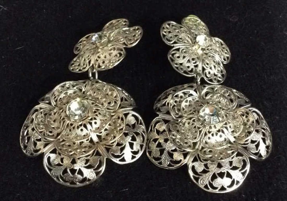 Vintage Costume Jewelry Drop Earrings (1 of 9)