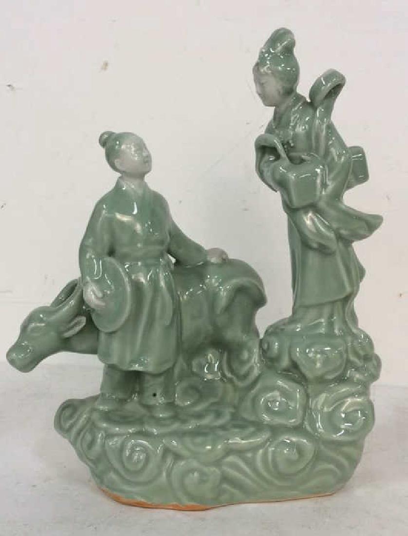 Vintage Asian Style Ceramic Sculpture (1 of 10)