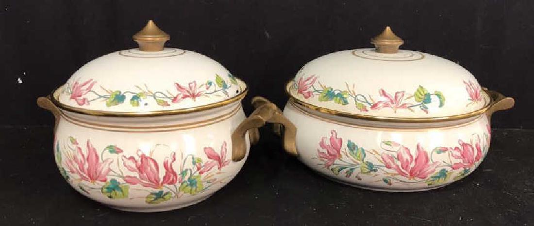 2 ASTA Lidded Handled Floral Tureens (1 of 10)
