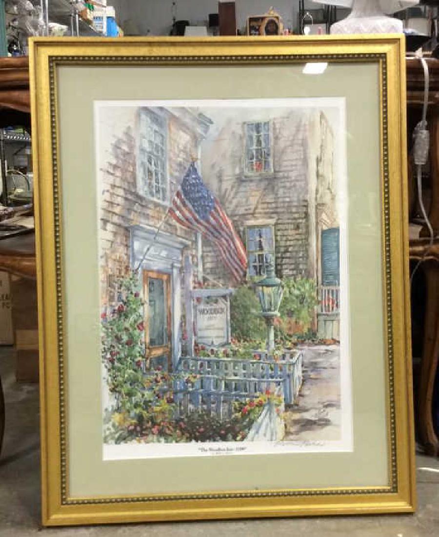 Hand Signed Nantucket Artwork The Woodbox Inn (1 of 7)