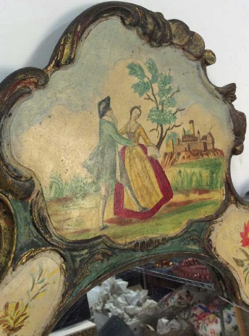 PALLADIO Italian Carved Hand Painted Mirror (1 of 10)