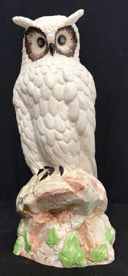 Italian Ceramic Hand Painted Owl (1 of 10)