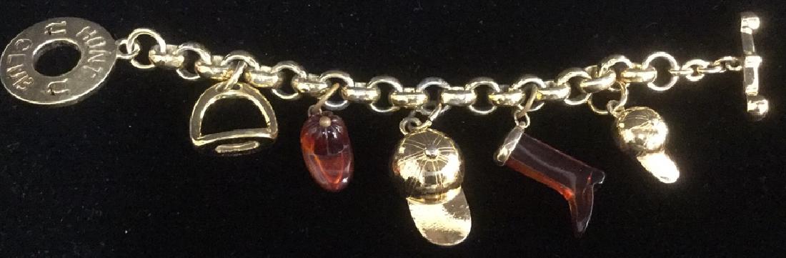 HUNT CLUB Estate Jewelry Charm Bracelet (1 of 10)
