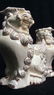 Pair Glazed Ceramic Porcelain Foo Dogs - 10