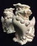Pair Glazed Ceramic Porcelain Foo Dogs - 3