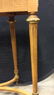 Antique Marble Top Gold Leafed w Porcelain Spain - 5