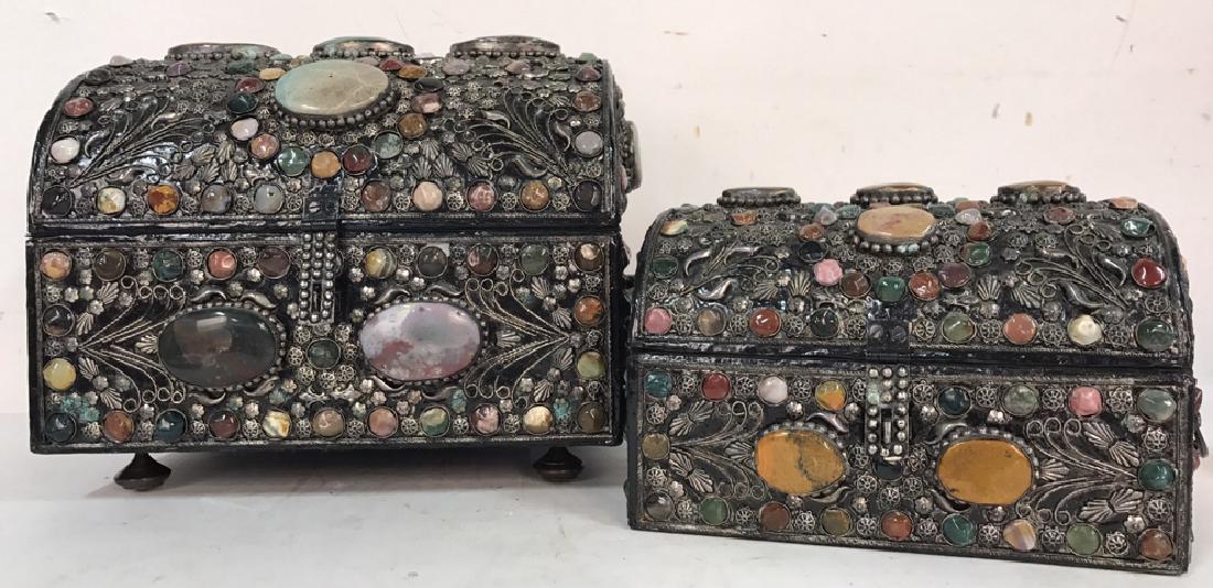 Set 2 Embelleshed Keepsake Chests (1 of 10)