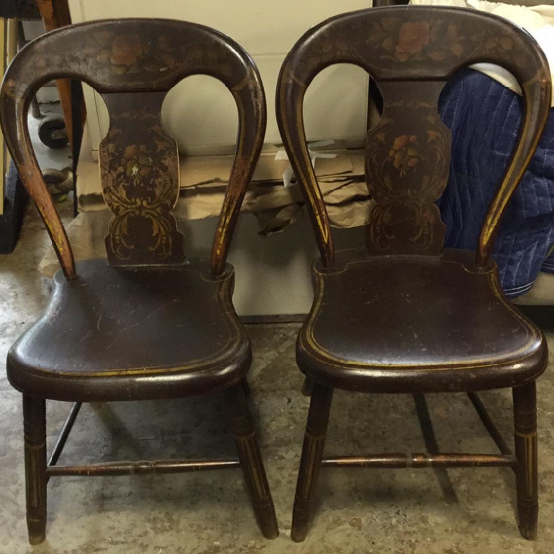 Pair Antique Side Chairs (1 of 7)