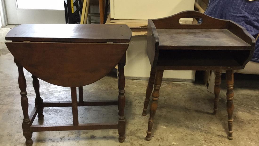 Two Vintage End Tables (1 of 10)