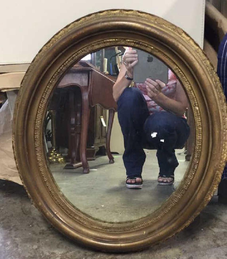 Vintage Oval Mirror (1 of 6)