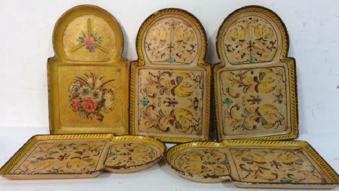 5 Painted Serving Pieces Japan (1 of 7)