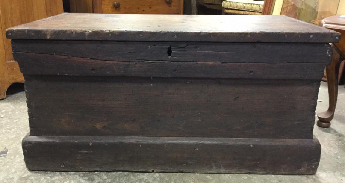 Antique Wooden Chest (1 of 8)