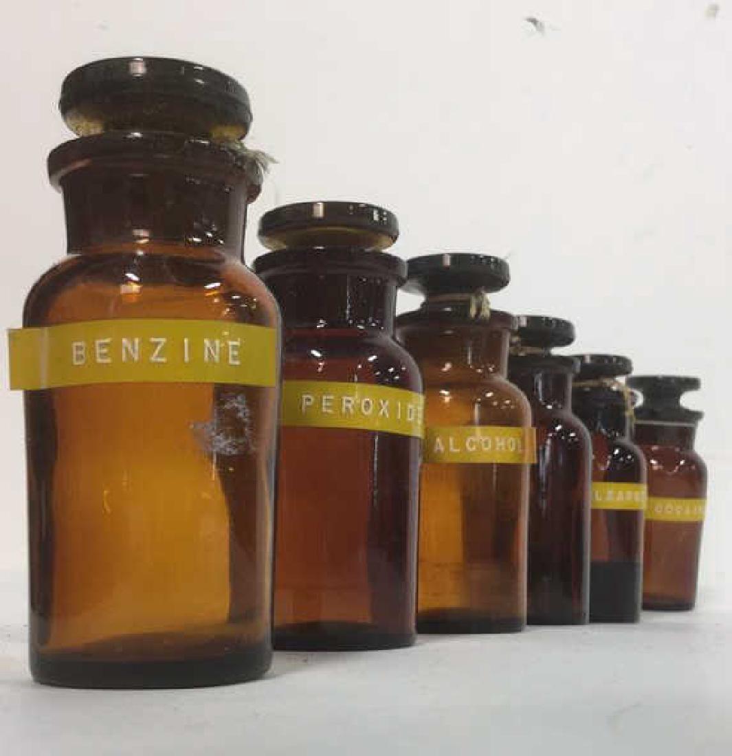 Group of 6 Vintage Collectible Apothecary Jars (1 of 5)