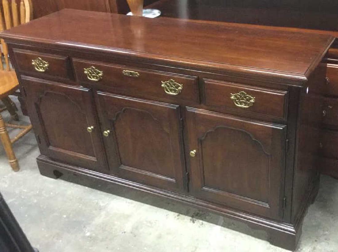 Mahogany Sideboard Buffet Console (1 of 7)