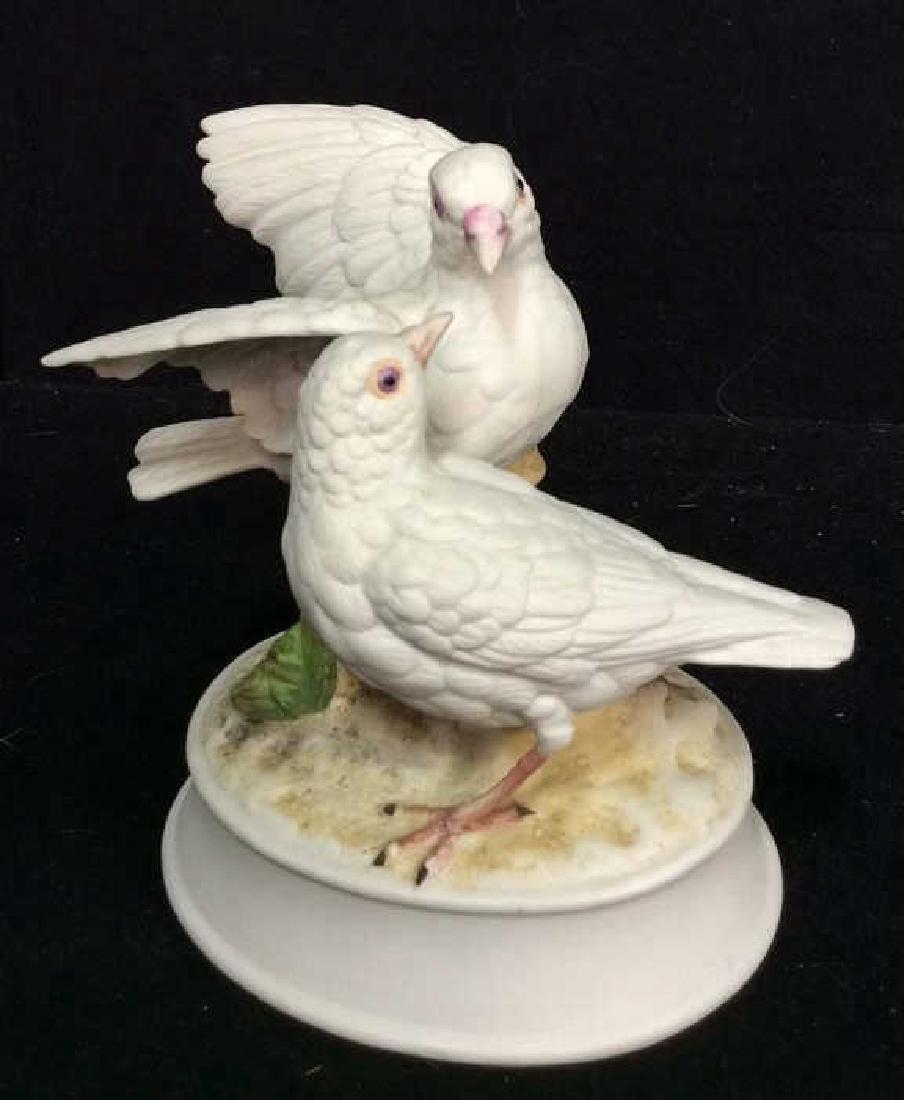 Bisque Musical Bird Figurine (1 of 5)