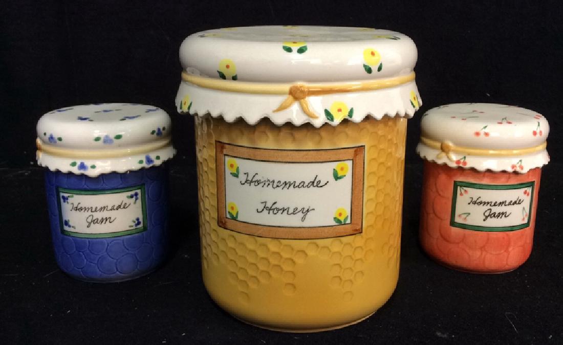 Group 3 Sigma Hand Crafted Honey Jam Jars (1 of 5)