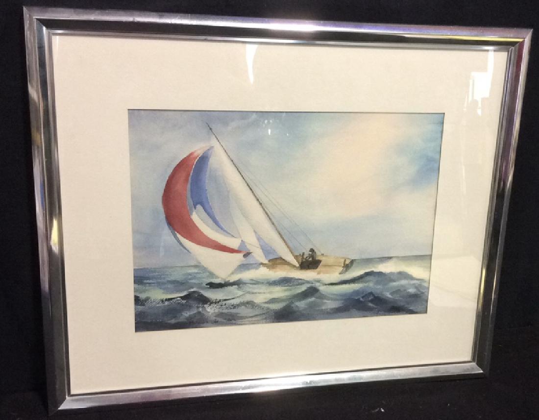 Original Watercolor Signed Matilda de Silva (1 of 7)