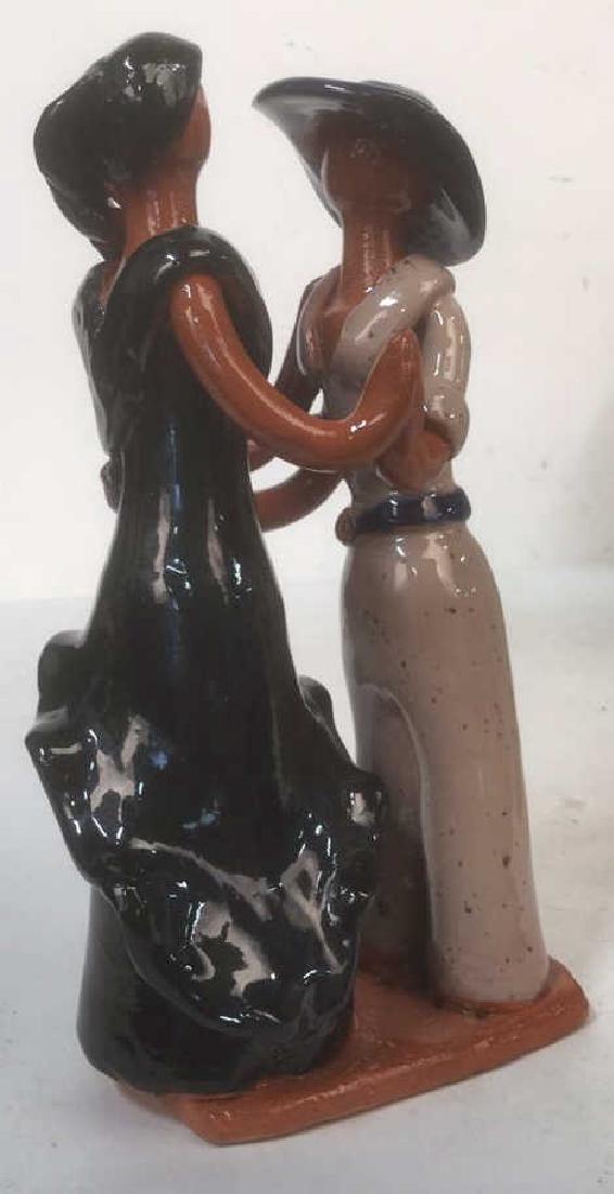 Ceramic Pottery Figurines Depicting Dancing Figure (1 of 5)