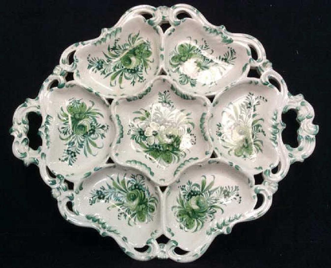 Italian Ceramic Sectioned Platter (1 of 6)