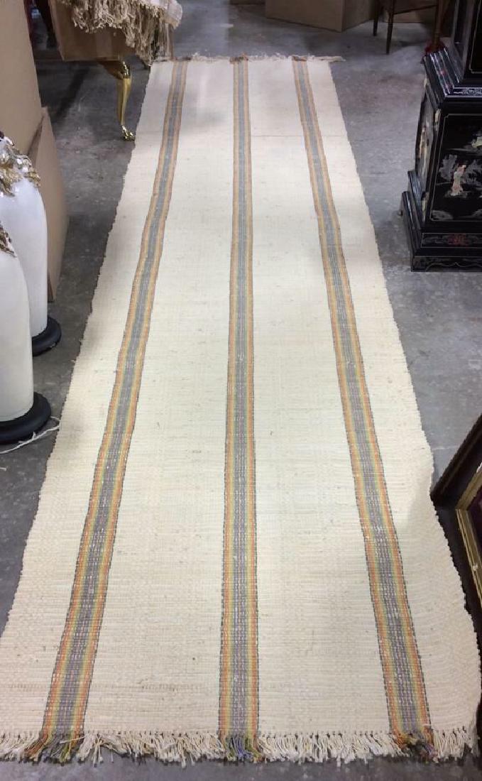 Hand Woven Cotton Carpet Runner (1 of 9)