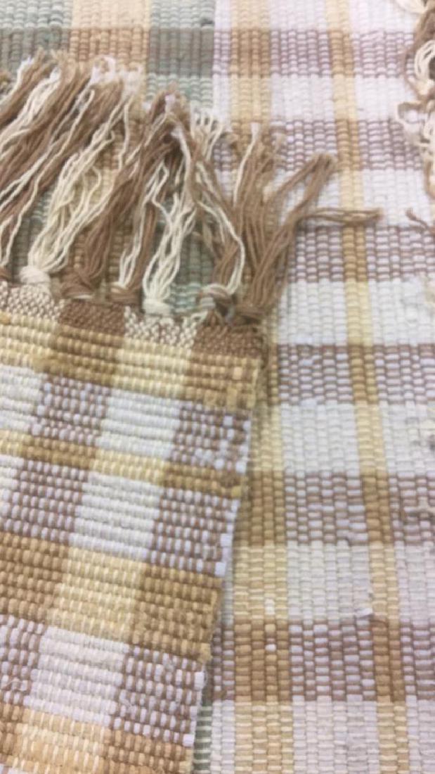 2 Matching Hand Woven Area Rugs (1 of 9)